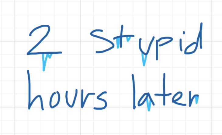 A panel from I've Been Everywhere, Man, episode nine of the Board Boards object show by Furretwalk/WalkingFurret.